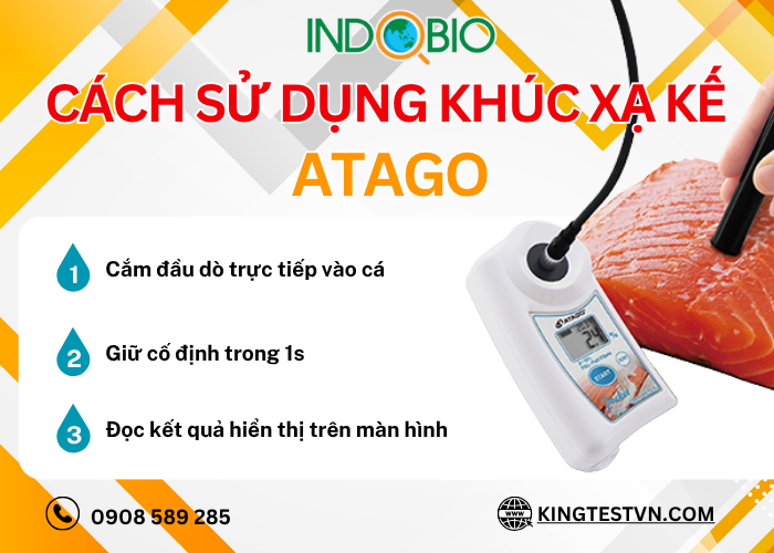 Cách sử dụng Máy đo độ mặn trong cá PAL-Fish Fillets